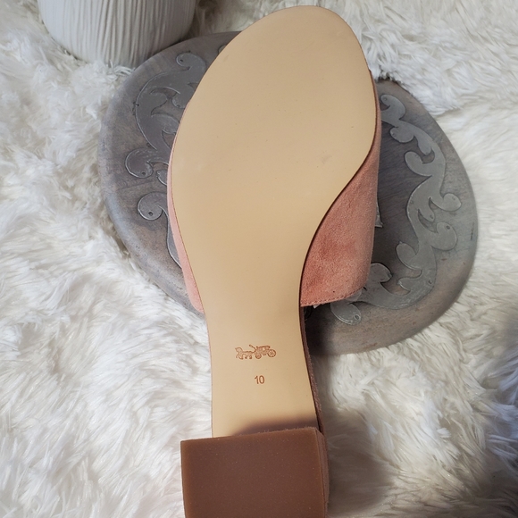 Coach Rosa Sandals Petal Size 10 New - Picture 5 of 8